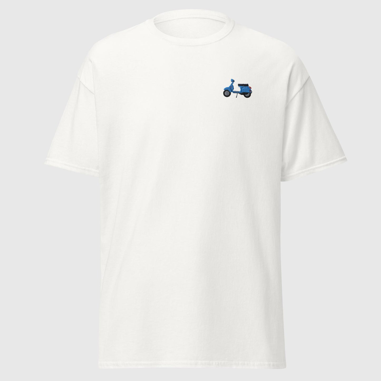 Basic Herren Vespa Shirt Stick blau