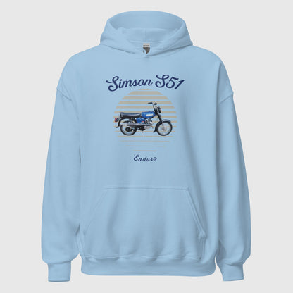Basic Unisex Simson S51 Enduro Hoodie